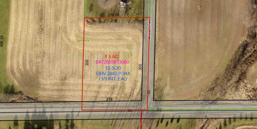 0 Maxwell Road, Lexington, Ohio 44904, ,Land,For Sale,Maxwell Road,9070131